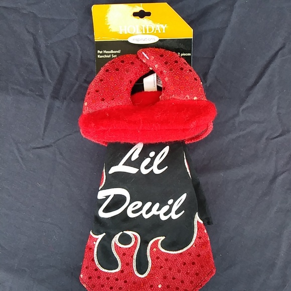 HALLOWEEN DEVIL DOG COSTUME NWT - Picture 2 of 2